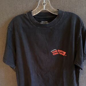 Zach Bryan concert t-shirt from the quittin time tour